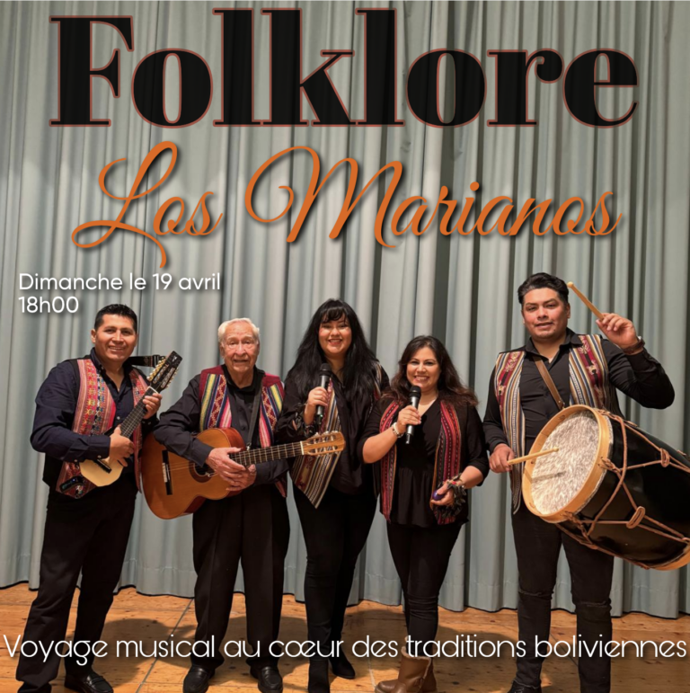 Concert de Folklore bolivien le 19 avril à Diamono