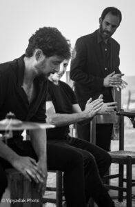 Concert de Flamenco à l'Espace Diamono avec Migue Rosa, perussioniste 